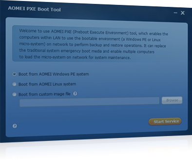 Fearless Police station Strip off Free PXE Boot Software und Netzwerk Boot Tool für Windows  10/8.1/8/7/XP/Vista