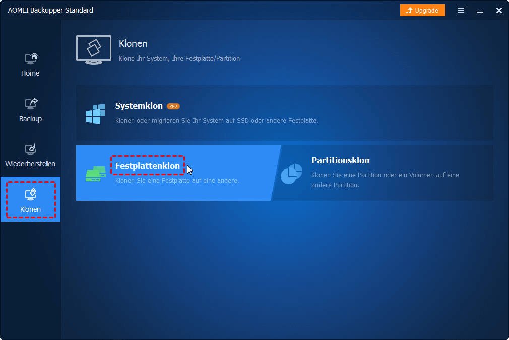 Festplattenklon