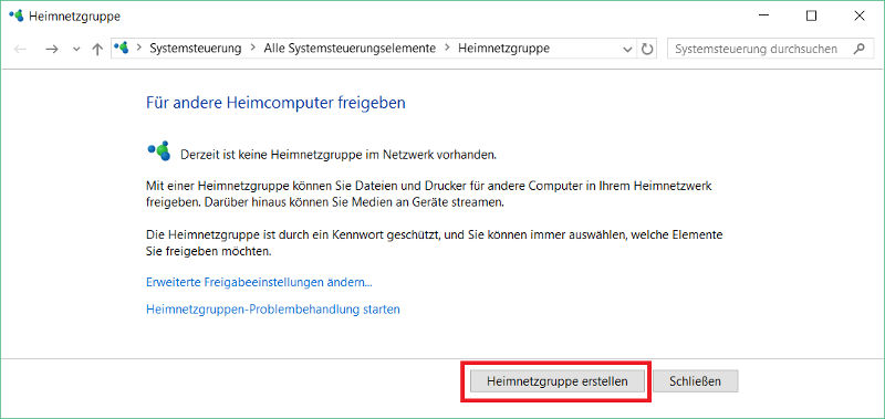 heimnetzgruppe-erstellen