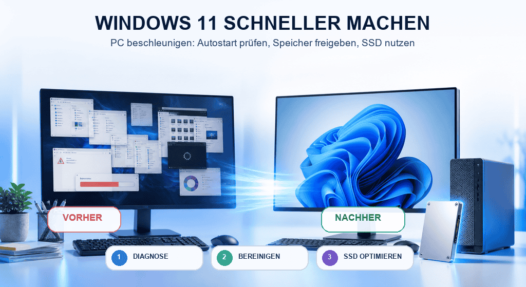 PC beschleunigen Windows 11