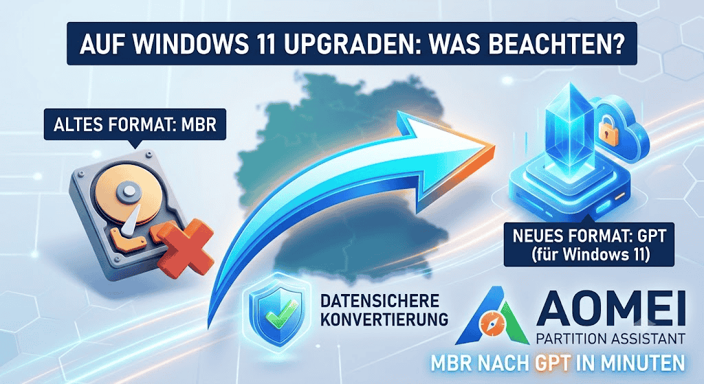 Auf Windows 11 upgraden: Was beachten?